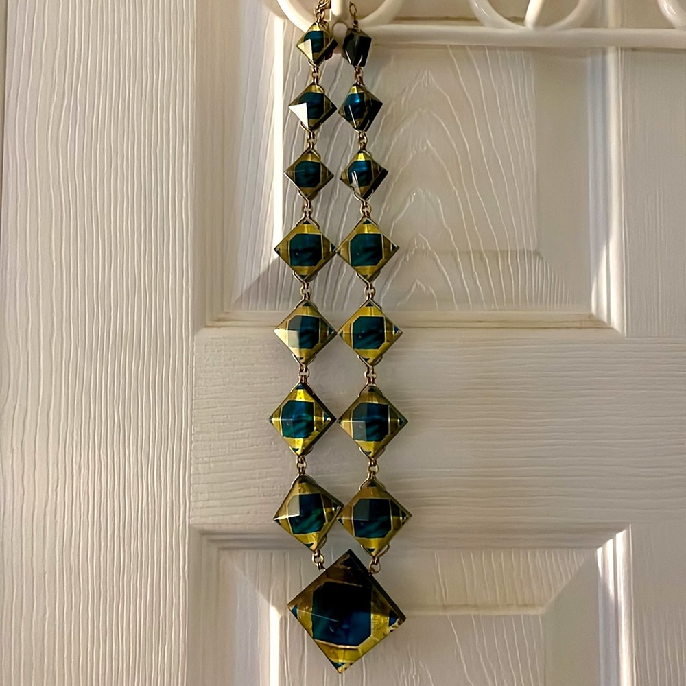 Metropolitan Museum of Art necklace in turquoise and gold